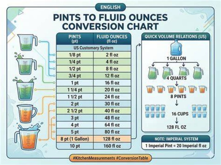 How Many Ounces In A Pint: The Ultimate Conversion Guide